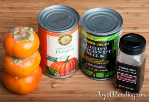 New pumpkin smoothie ingredients