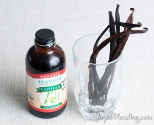 Vanilla beans and extract